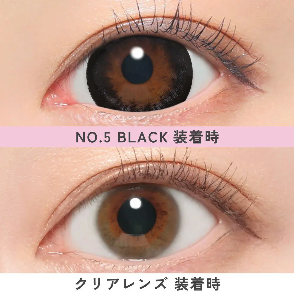 NO.5ブラック比較画像